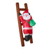 2.4M Christmas Inflatable Santa Ladder LED Light