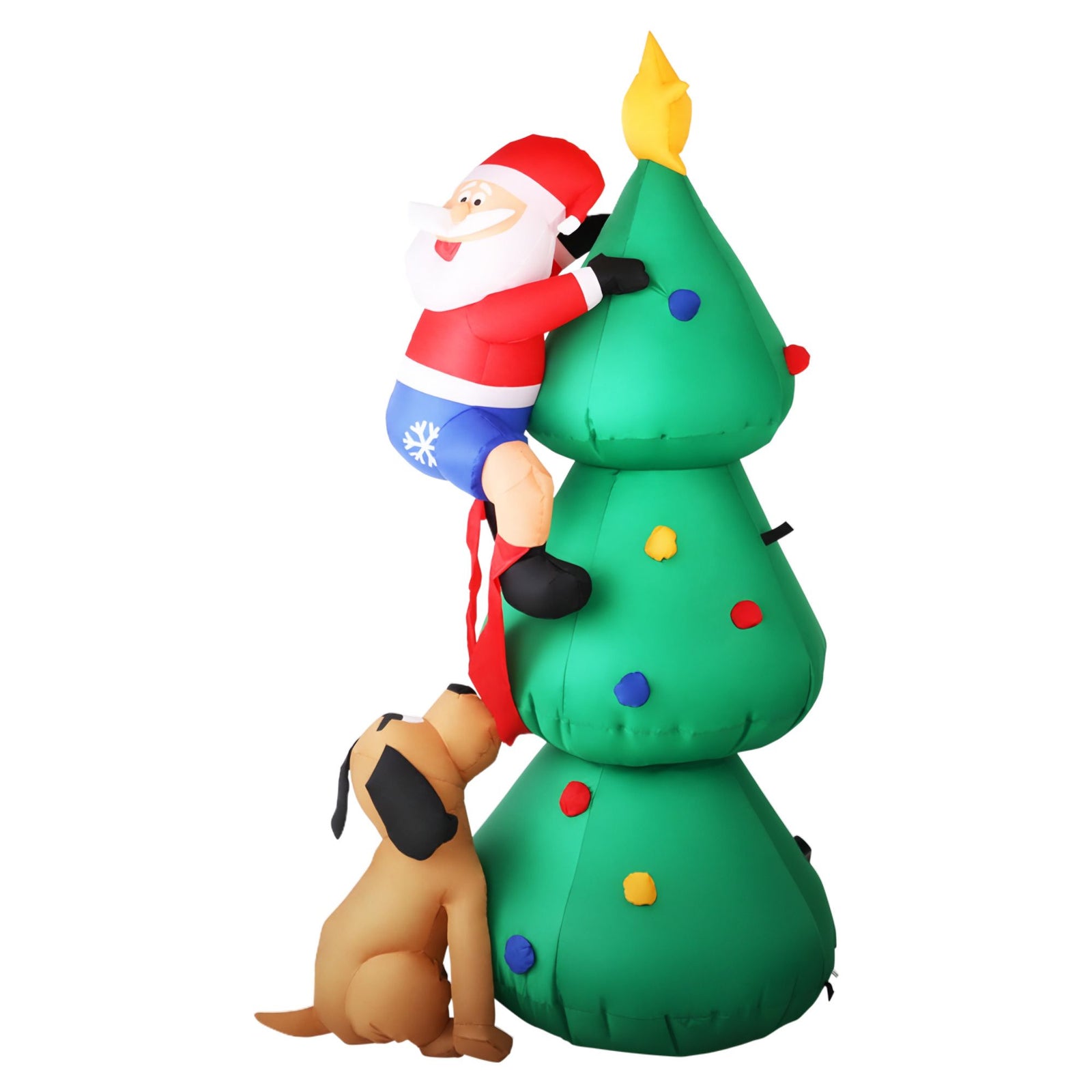 Christmas Inflatable LED Outdoor Holiday Decoration with Blower 180cm