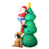 Christmas Inflatable LED Outdoor Holiday Decoration with Blower 180cm