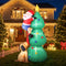 Christmas Inflatable LED Outdoor Holiday Decoration with Blower 180cm