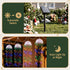 Jingle Jollys Christmas Lights Solar Jellyfish 4Pcs Garden Decorative Multi-Color