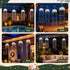 Jingle Jollys Christmas Lights Solar Jellyfish 4Pcs Garden Decorative Multi-Color