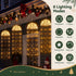 Christmas Lights Solar Jellyfish 4Pcs Garden Decorative Warm White