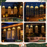 Christmas Lights Solar Jellyfish 4Pcs Garden Decorative Warm White