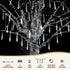 7M Christmas Lights Shower Light 288 LED Icicle Falling Metor