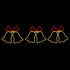 Tinseltown Christmas Light 3PCS Jingle Bell Set LED Motif Lights