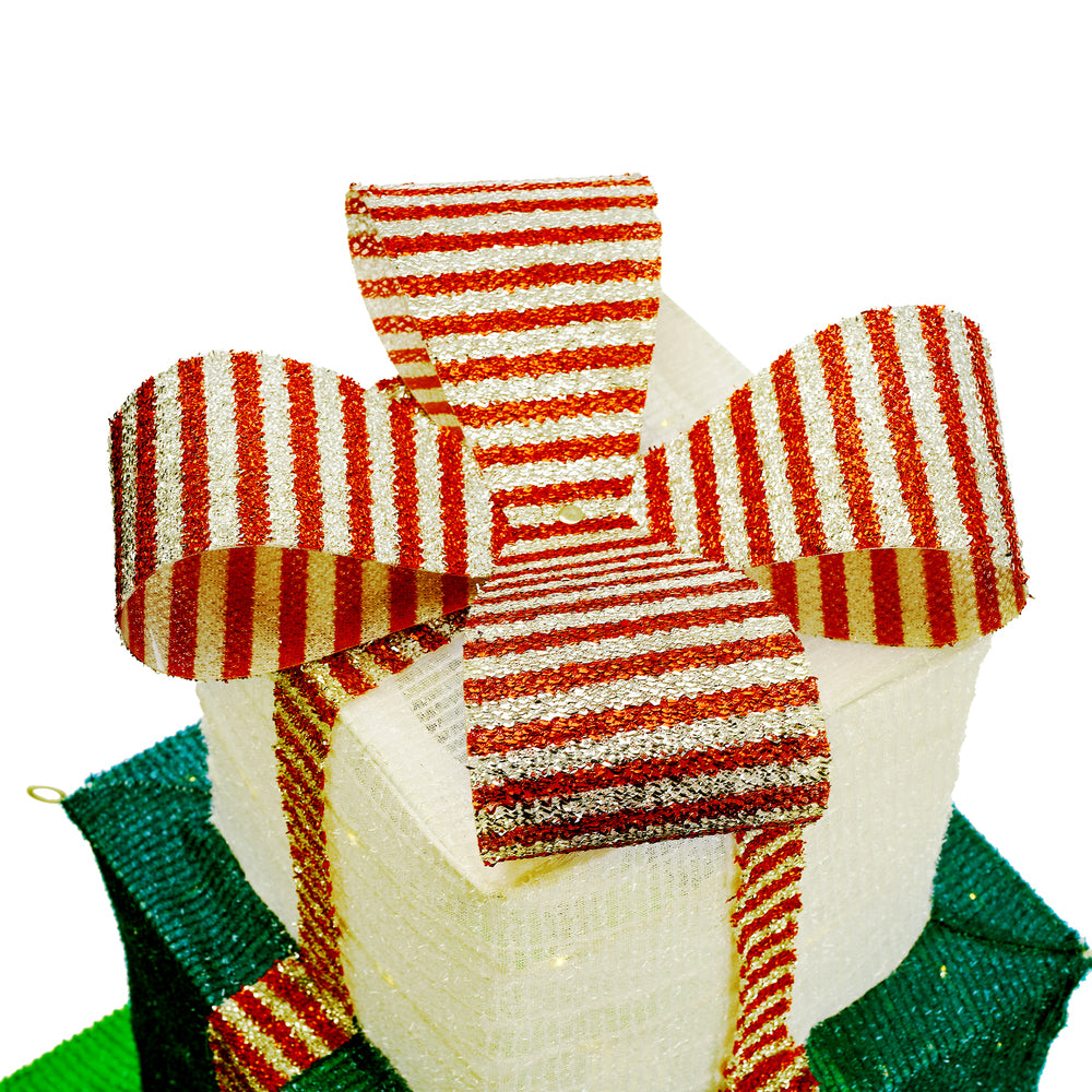 Tinseltown 3D Christmas Light LED 142cm Gift Xmas Boxes 8 Effects