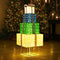 Tinseltown 3D Christmas Light LED 142cm Gift Xmas Boxes 8 Effects