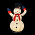 Tinseltown 3D Christmas Snowman Light LED 127cm Xmas Festive Display