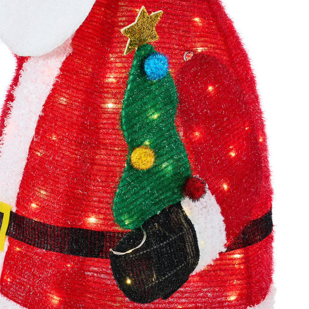 Tinseltown 3D Christmas Snowman Light LED 127cm Xmas Festive Display