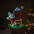 Tinseltown Christmas Light LED Motif Rope Lights Santa Claus