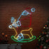 Tinseltown Christmas Light LED Motif Rope Lights Santa Claus