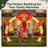 2.5m Christmas Archway Pre-Lit LED Outdoor Garden Decoration Warm White
