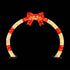 2.5m Christmas Archway Pre-Lit LED Outdoor Garden Decoration Warm White