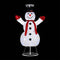 1.7M Christmas Lights 200 LED Fairy Light Snowman Decorations Jingle Jollys