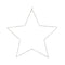 Jingle Jollys Christmas Lights 50cm Star 70 LED Xmas Decorations
