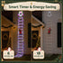 Jingle Jollys 3.5m Christmas Santa Ladder Lights 300 LED Multicolour 8 Modes