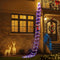 Jingle Jollys 3.5M Christmas Lights 300 LED Ladder Light with Santa Claus Decor