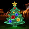 Jingle Jollys Christmas Lights 150cm Motif 220 LED Rope Light Outdoor Decoration