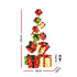 Christmas Decorations Lighted Gift Box Tower Christmas Lights Stackable 170cm