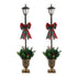 Jingle Jollys Christmas Lights 125cm Lamp Post 50 LED Fairy Light Decorations