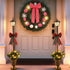 Jingle Jollys Christmas Lights 125cm Lamp Post 50 LED Fairy Light Decorations