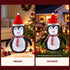 Jingle Jollys Christmas Penguin Light 70cm Pop Up LED Display 45 LEDs 8 Modes