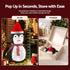 Jingle Jollys Christmas Penguin Light 70cm Pop Up LED Display 45 LEDs 8 Modes