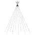 Jingle Jollys 2.5M Christmas Lights Waterfall String Light 300 LED Star Topper