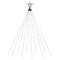 Jingle Jollys 2.5m Christmas Tree Waterfall Lights 300 LED Warm White Star