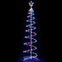 Jingle Jollys Christmas Tree 1.8m 100 RGB LED Rope Lights Xmas Trees Decoration