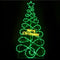 1.7M Christmas Tree 230 LED RGB Motif Lights Jingle Jollys