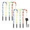 Jingle Jollys 8 PCS Christmas Lights Path Ground Light Garden Decorations 72 LED