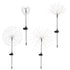 4 Pack Christmas Path Lights Solar Firework Garden Decoration Multicolour