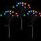 Christmas Lights Solar Firefly Lights Garden Path Lights Multicolour Set