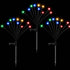 Christmas Lights Solar Firefly Lights Garden Path Lights Multicolour Set