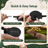 Christmas Lights Solar Firefly Lights Garden Path Lights Warm White Set