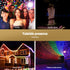 20M Christmas Lights String Rope Light Decorations 600 LED Colorful Jingle Jollys