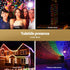 30M Christmas Lights String Rope Light Decoration 300 LED Colorful