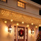 Jingle Jollys 100 LED Solar Net Christmas Lights Warm White Snowflake 4m x 65cm