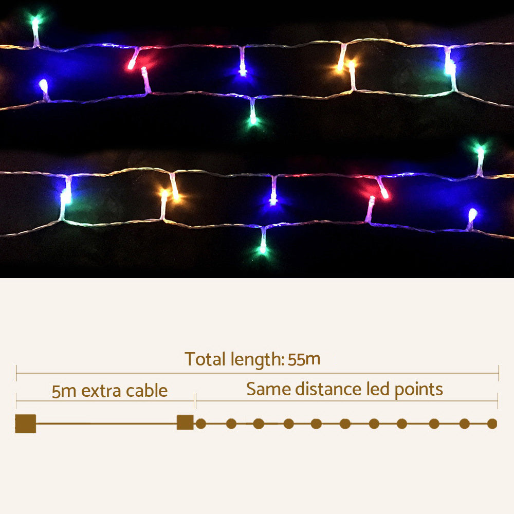 100M LED String Lights Multicolour Outdoor Waterproof Fairy Lights