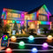 30M Christmas Permanent Outdoor Lights Smart Eaves String App Control Decoration 72LED