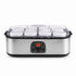 Devanti Yoghurt Maker Machine 8x180ml Glass Jars Digital Temp Control Black