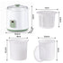 Devanti 2-in-1 Yoghurt Maker and Fermenter 2L with Greek Yoghurt Strainer Soft Cheese Machine