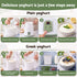 Devanti 2-in-1 Yoghurt Maker and Fermenter 2L with Greek Yoghurt Strainer Soft Cheese Machine