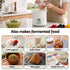 Devanti 2-in-1 Yoghurt Maker and Fermenter 2L with Greek Yoghurt Strainer Soft Cheese Machine