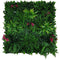 Lilac Vertical Garden Sample Panel – UV Resistant Artificial Green Wall 25×25cm