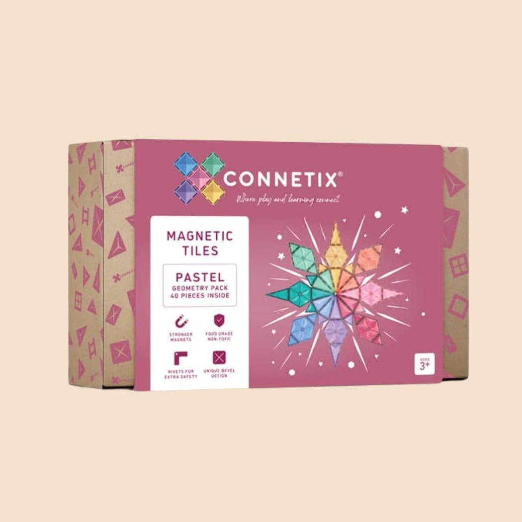 Connetix Tiles 40 pc Pastel Geometry Pack