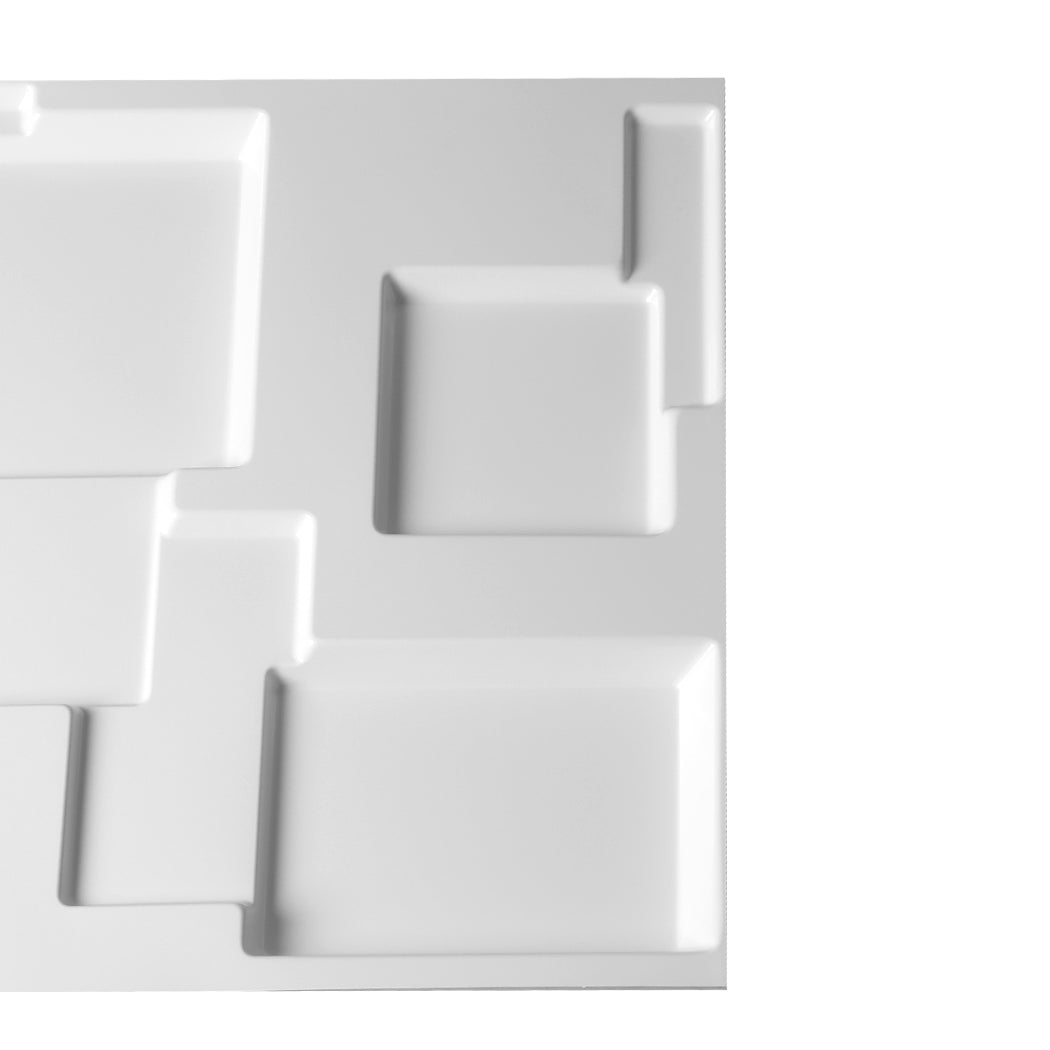 12Pcs 3D Wall Panels 50x50cm DIY Waterproof-1864183312571043844