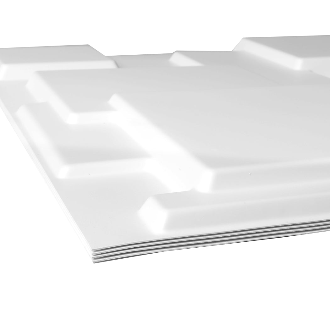 12Pcs 3D Wall Panels 50x50cm DIY Waterproof-1864183312571043845